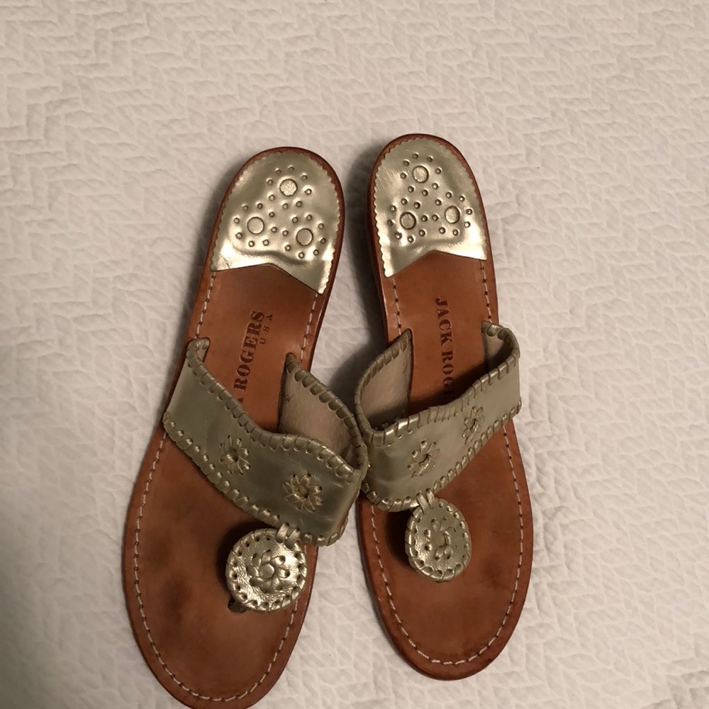 Jack Rogers wedges size 10